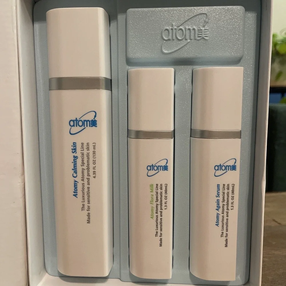 Atomy Calming Care Special Calming Skin Again Serum Flora Milk‎ Sensitive Thin
